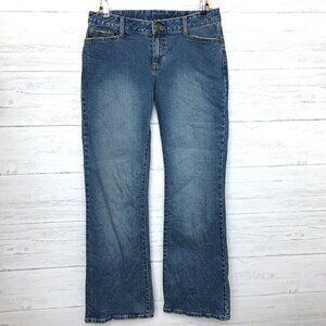 Empyre Women's Jeans Low Rise Flare Leg Size Juniors 11 Length 33"